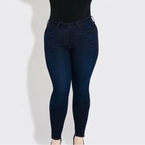 AYR women’s jeans  The One Love‎ Jac’s Dark Wash High Rise Skinny Jeans 16 NWOT